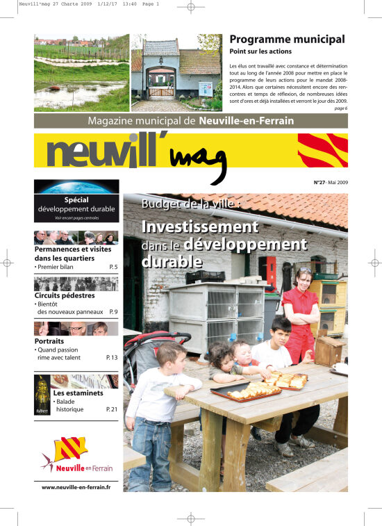Couverture magazine Neuville en Ferrain
